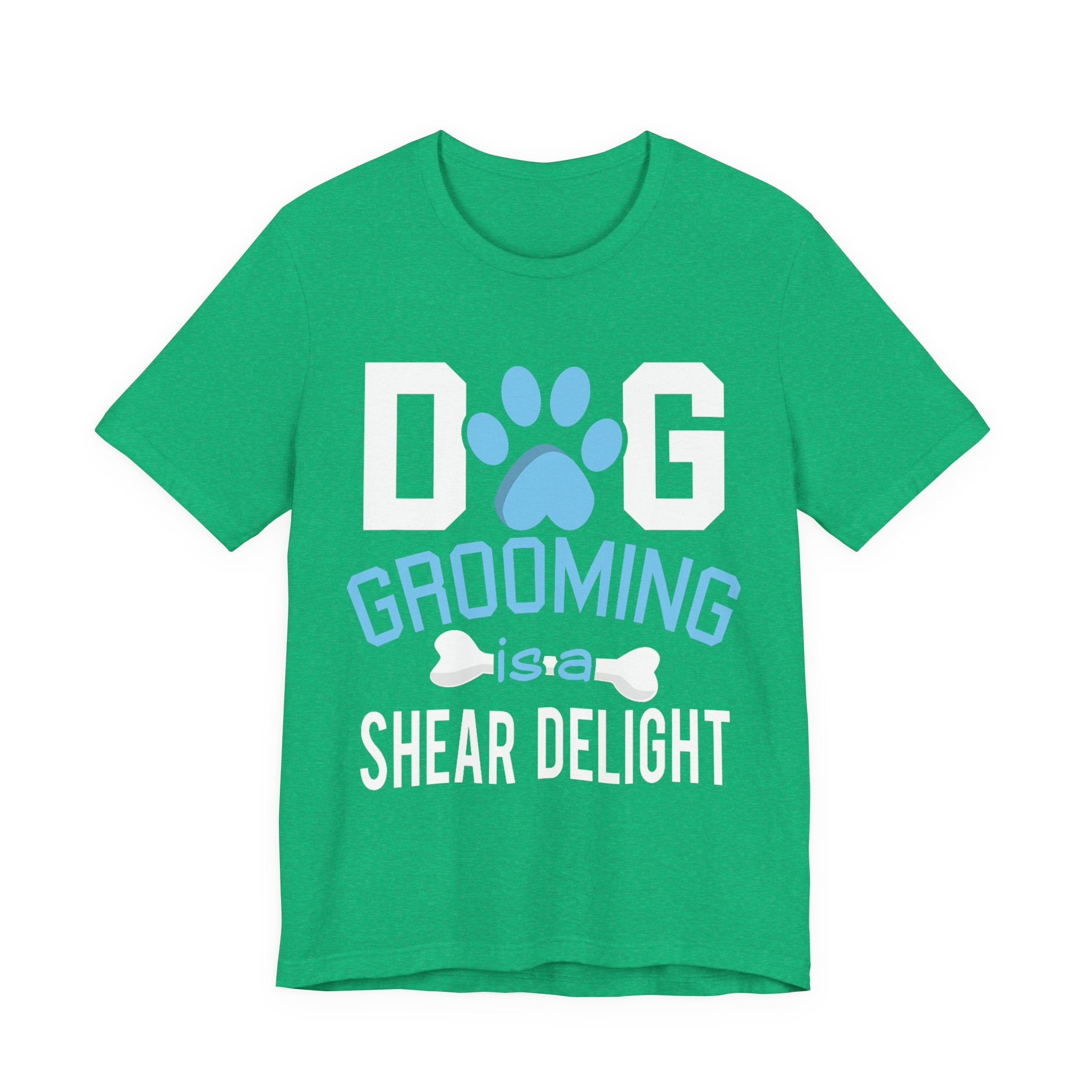 Dog Grooming T-Shirt – Funny Pet Groomer Shear Delight Tee for Men & Women