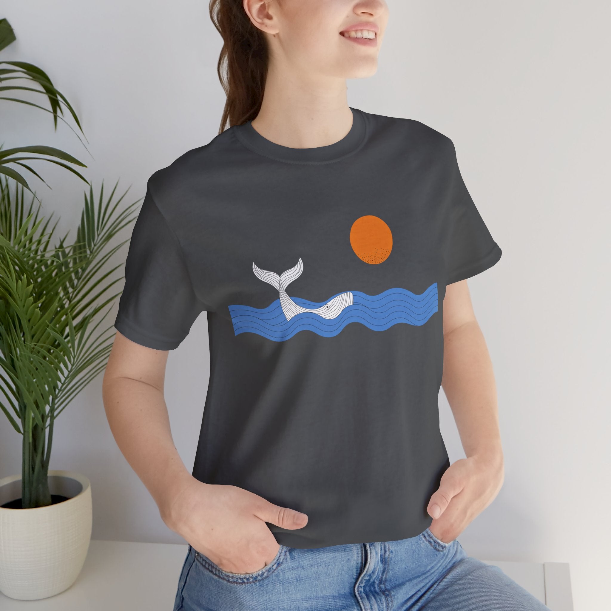 Whale Tail Sunset T-Shirt