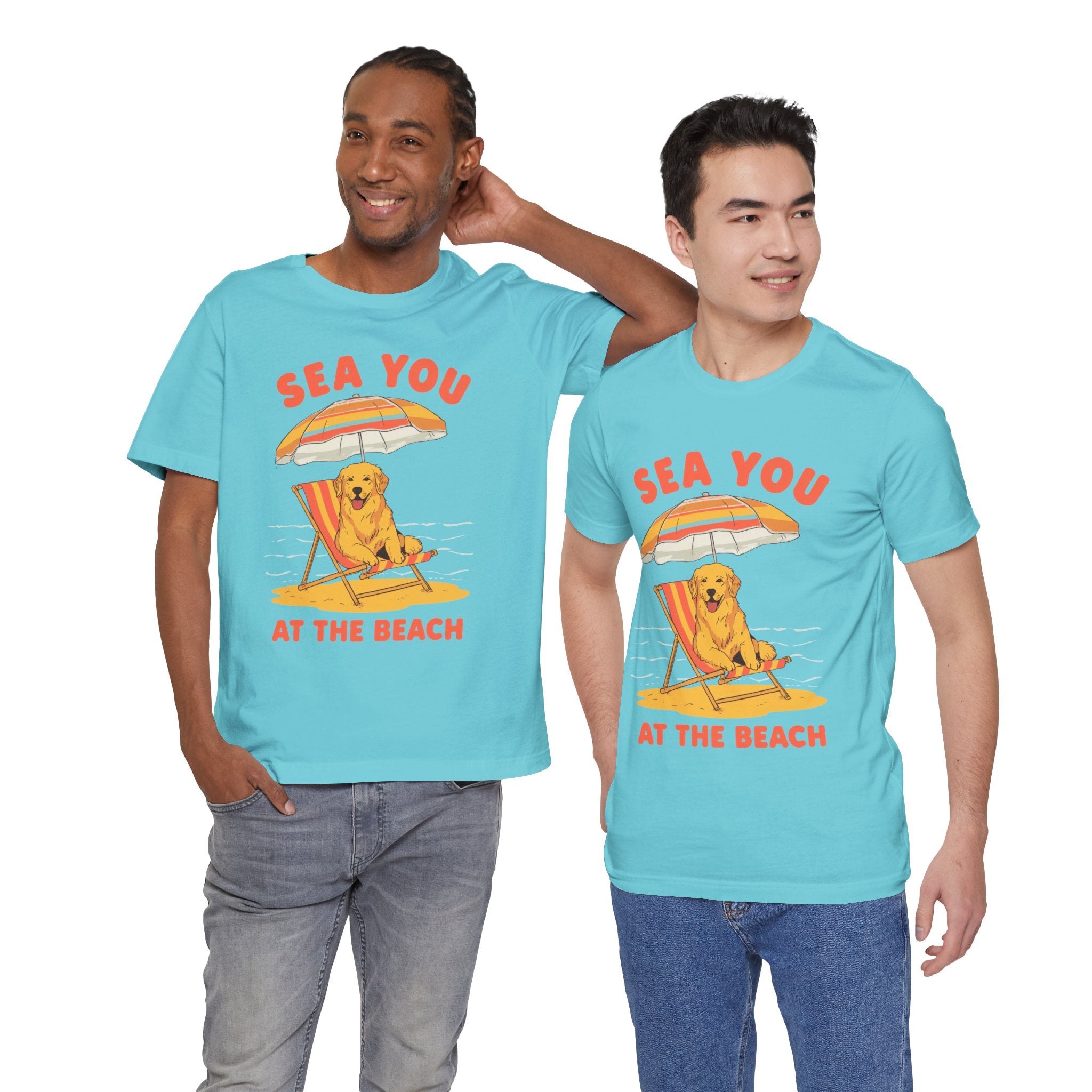 Sea You At The Beach (Adult Short Sleeve T-Shirt)