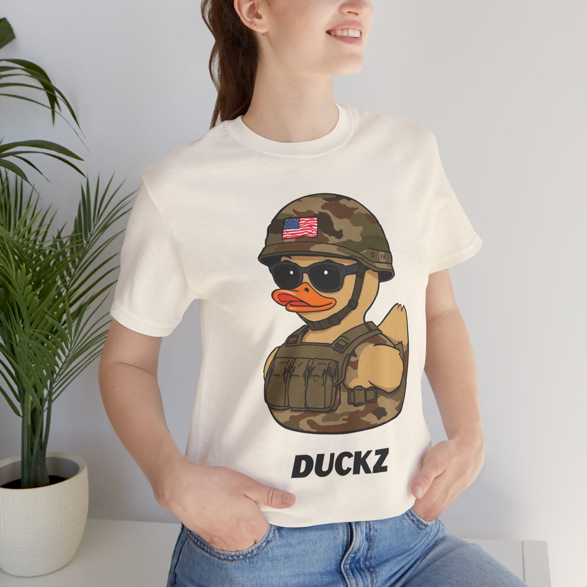 Military Mallard - Sand (Adult Short Sleeve T-Shirt)