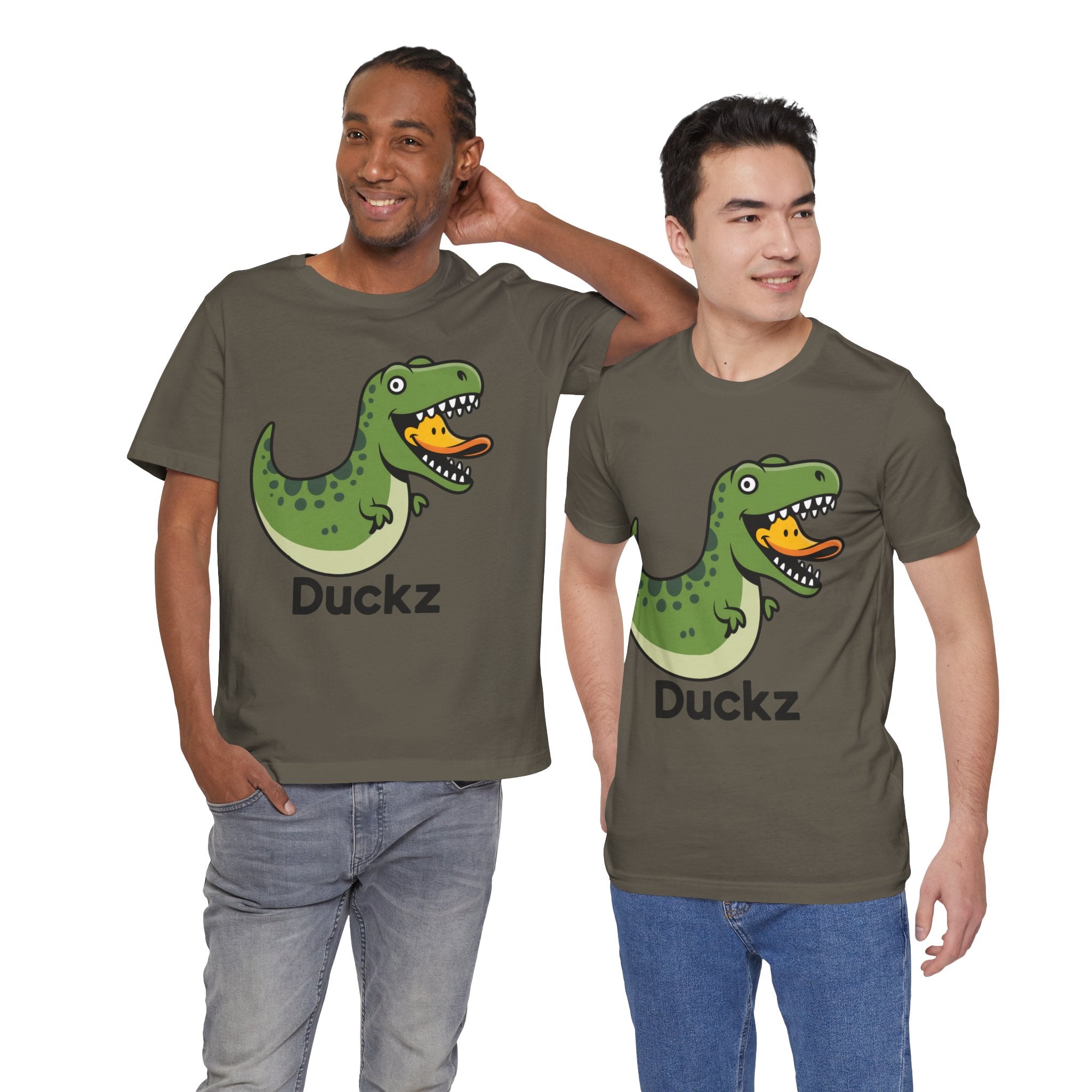 Dino Duck (Adult Short Sleeve T-Shirt)