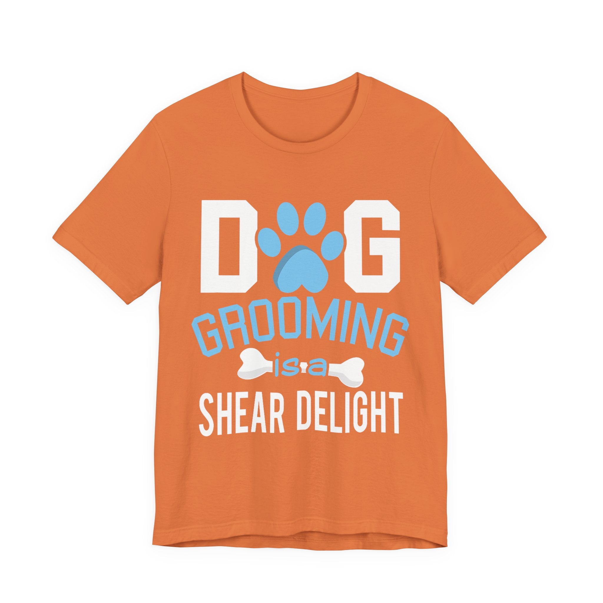 Dog Grooming T-Shirt – Funny Pet Groomer Shear Delight Tee for Men & Women