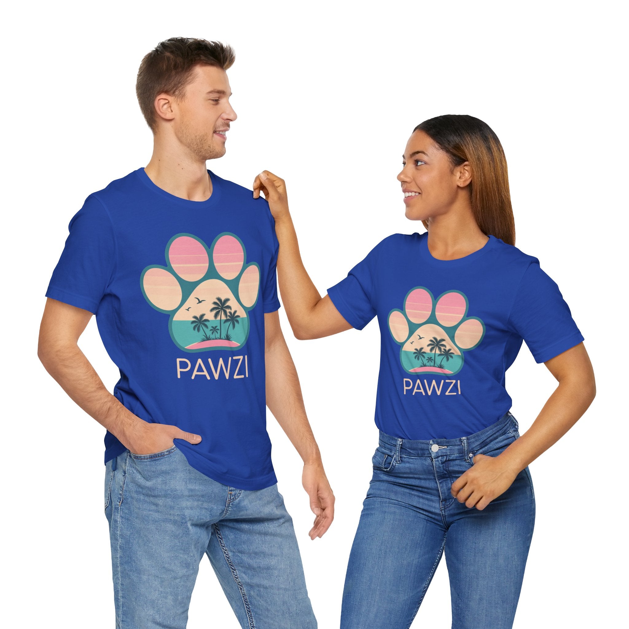 Paradise Pawi (Adult Short Sleeve T-Shirt)