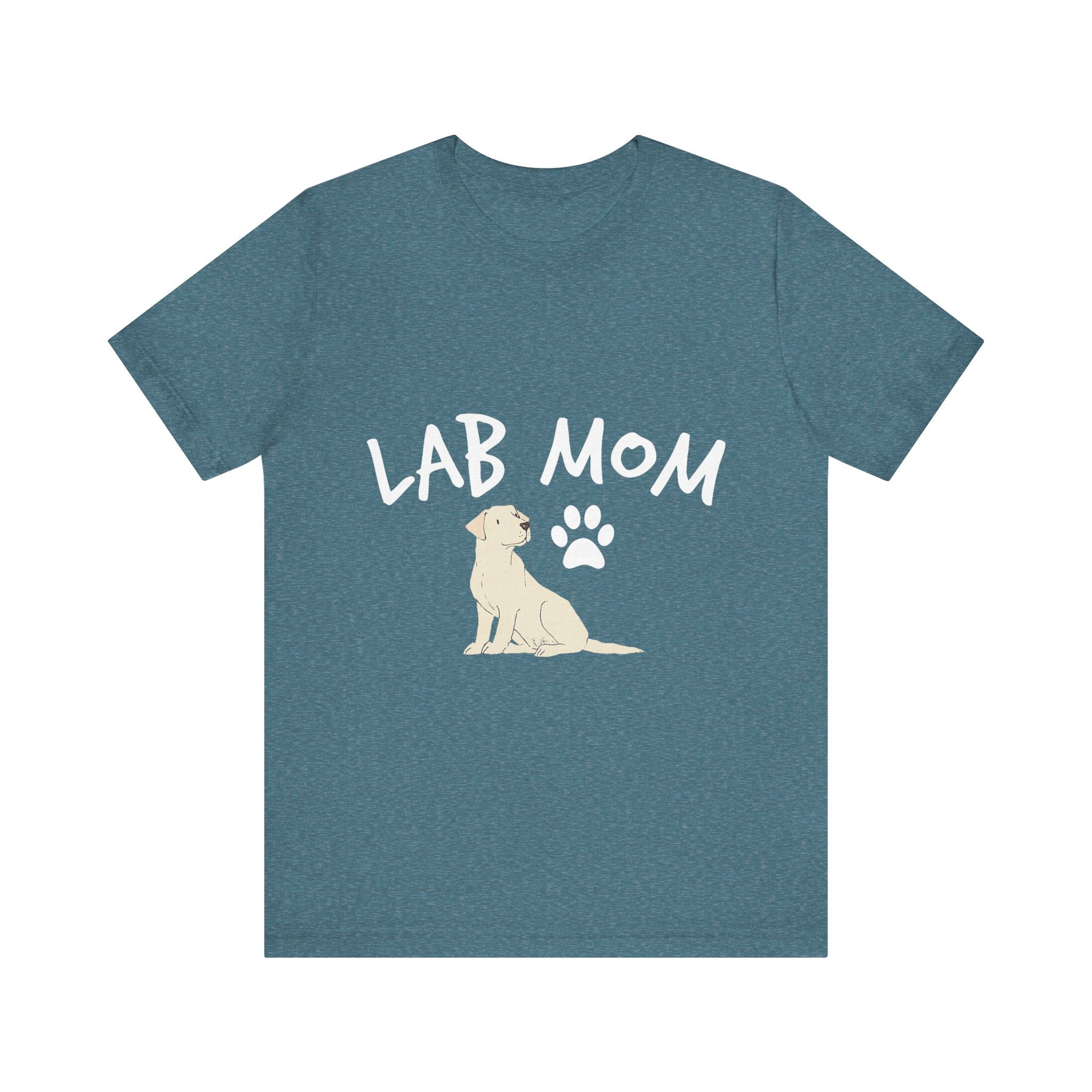Lab Mom T-Shirt – Labrador Retriever Dog Lover Tee