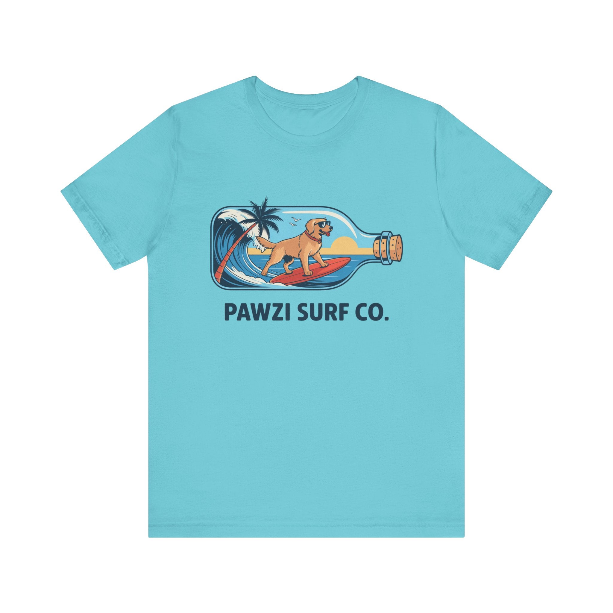 Sunset Surfer (Adult Short Sleeve T-Shirt)