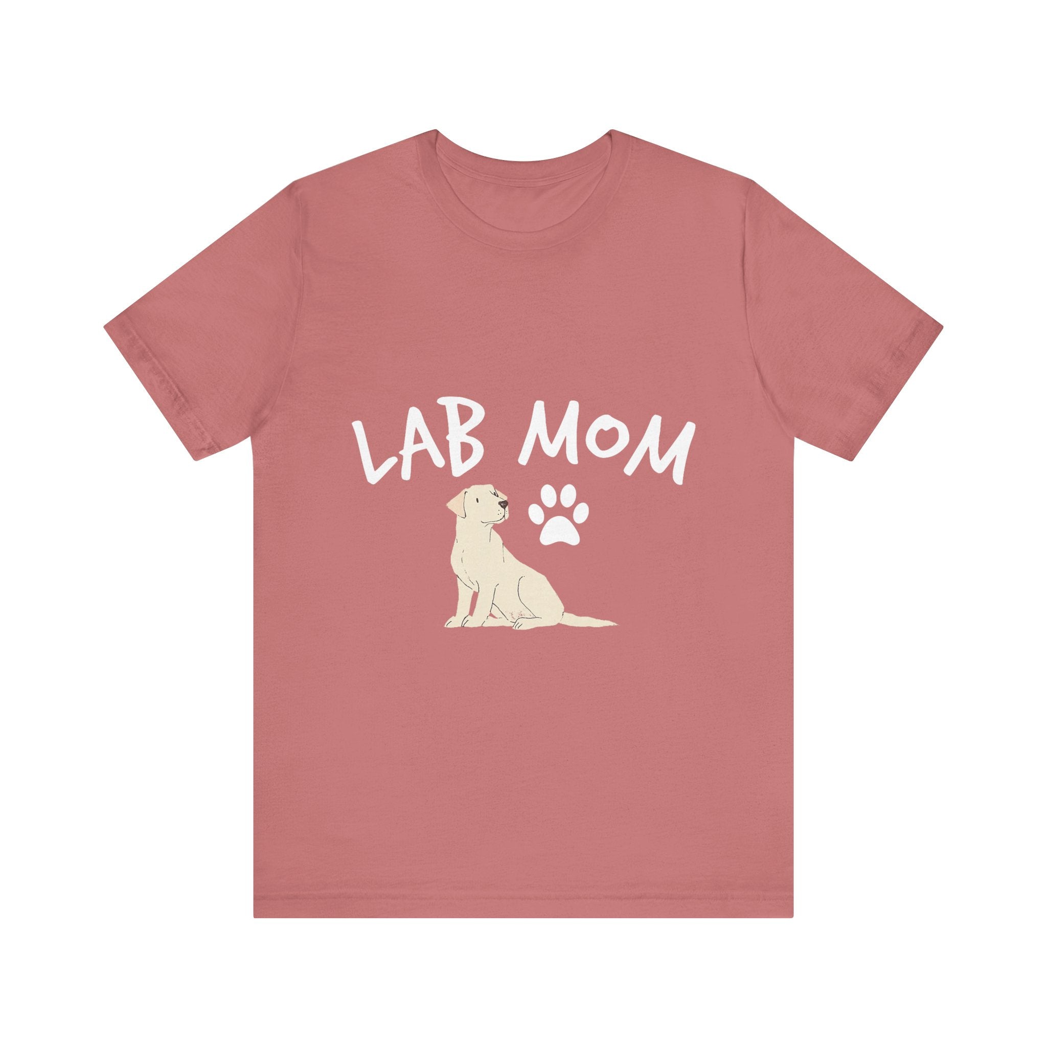 Lab Mom T-Shirt – Labrador Retriever Dog Lover Tee