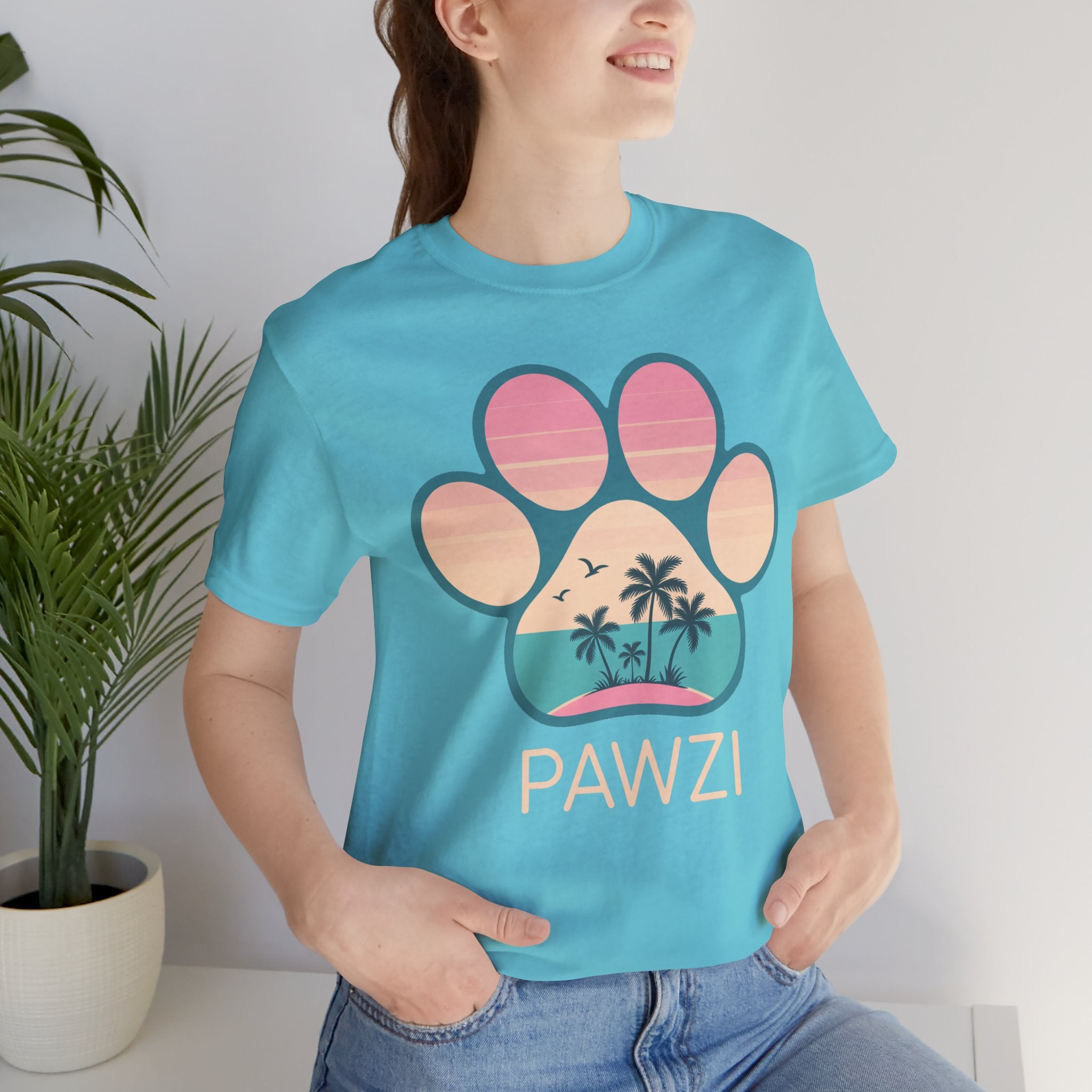 Paradise Pawi (Adult Short Sleeve T-Shirt)