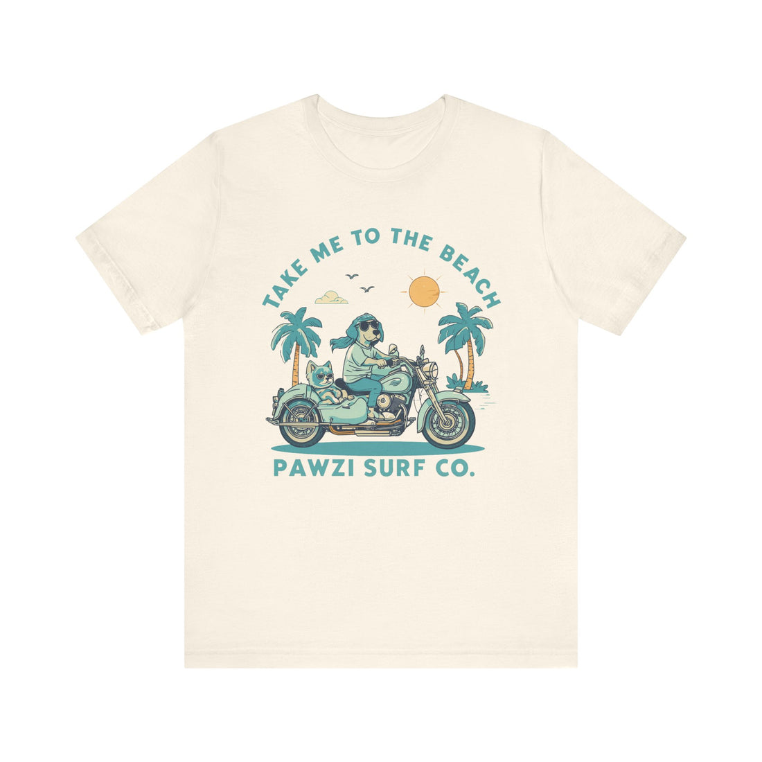 Take Me To The Beach (Adult Short Sleeve T-Shirt)