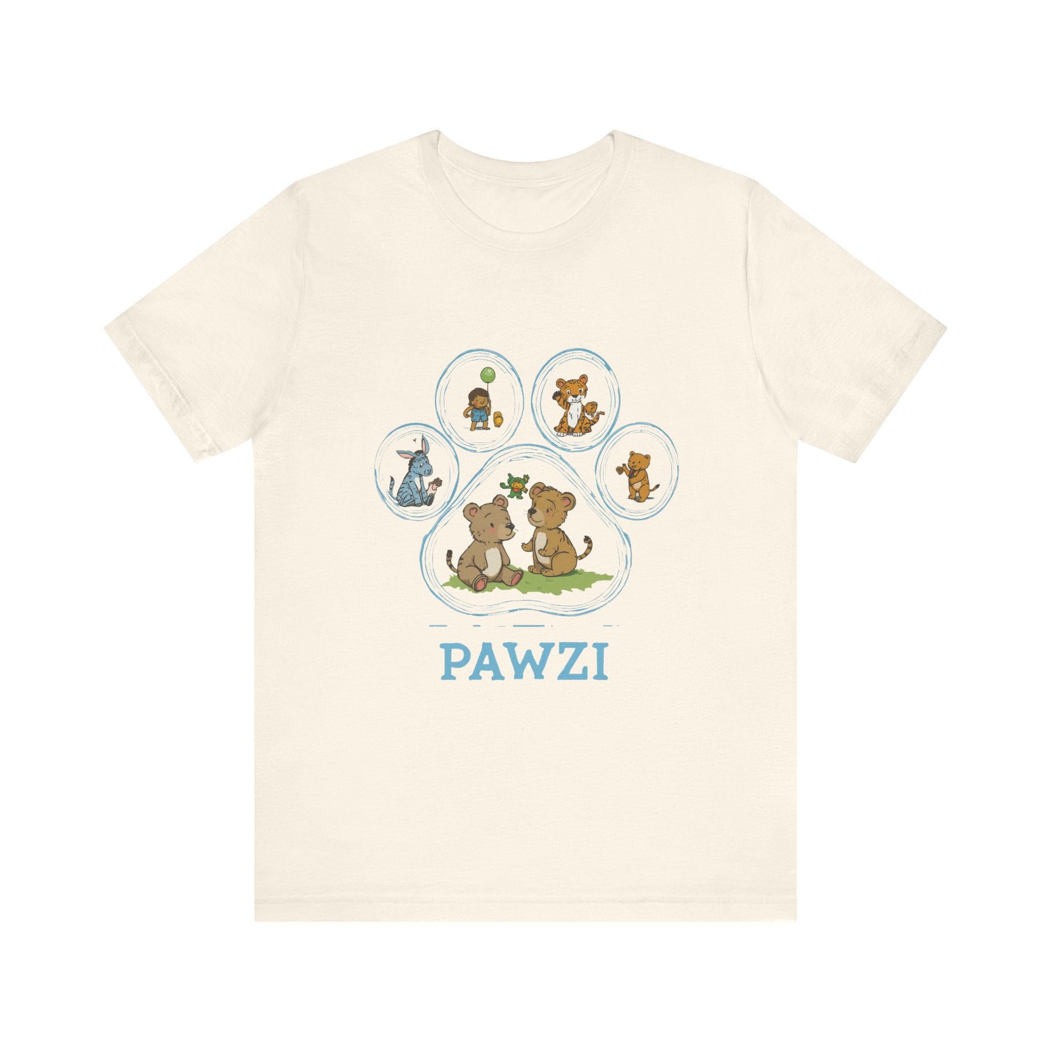 Pooh Paw - Natural (Adult Short Sleeve T-Shirt) Limited Edition